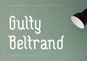 Rocky Display - Modern Sans Serif Font