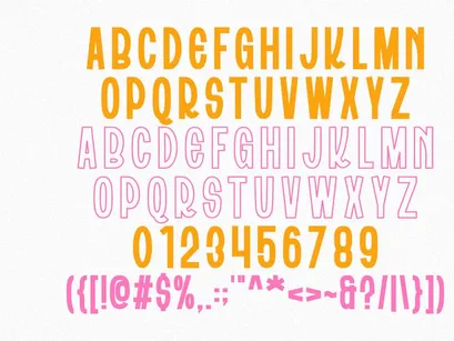 Remember - Chunky Display Font