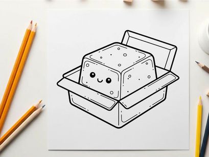 Cute toaster happy face vector illustration flat design