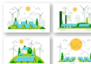 10 Solar Farms Illustration