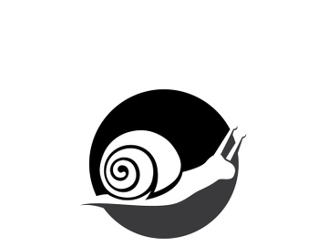 snail animal logo and symbol template preview picture