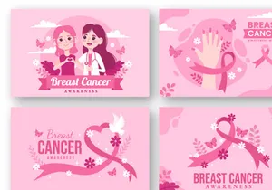15 Breast Cancer Awareness Month Illustration