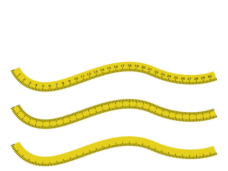 Premium Vector  Measuring scale