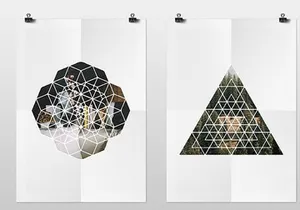 Fluid Geometric Shapes