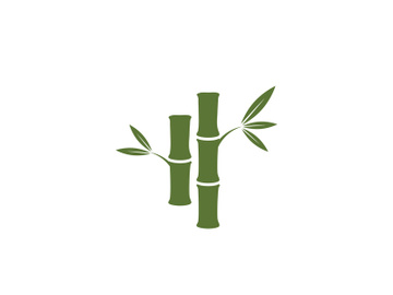 Bamboo vector icon illustration preview picture