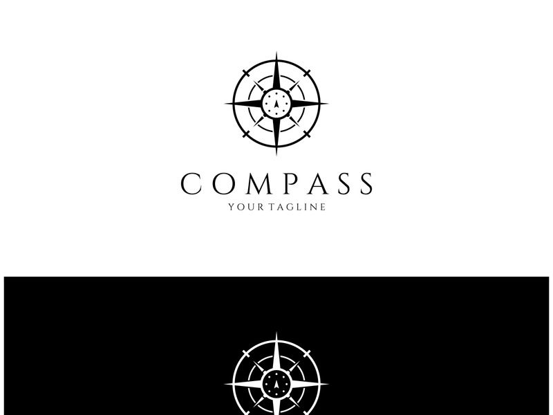 compass icon isolated on background.modern flat compass pictogram,business,marketing,internet concept.trendy simple vector symbol for websitedesign or button to mobile app.logo illustration.