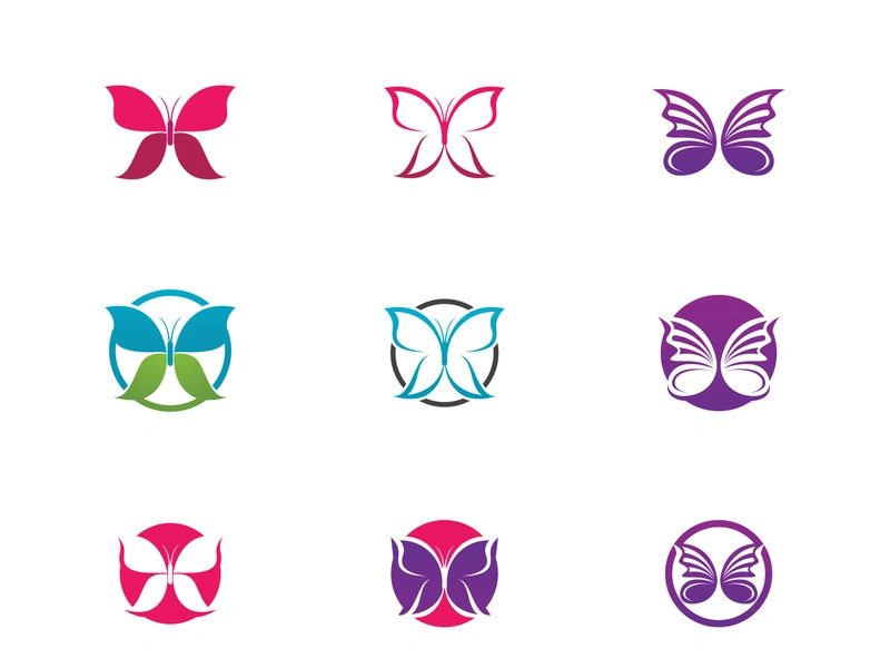 Beauty Butterfly icon design