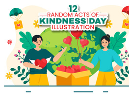 12 Random Acts of Kindness Illustration preview picture