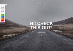 Creative Single Page Template