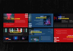Strongers Creative Google Slide Template