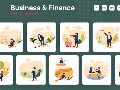 M193_Business & Finance Illustrations