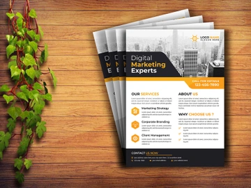 Corporate Flyer Design Template preview picture