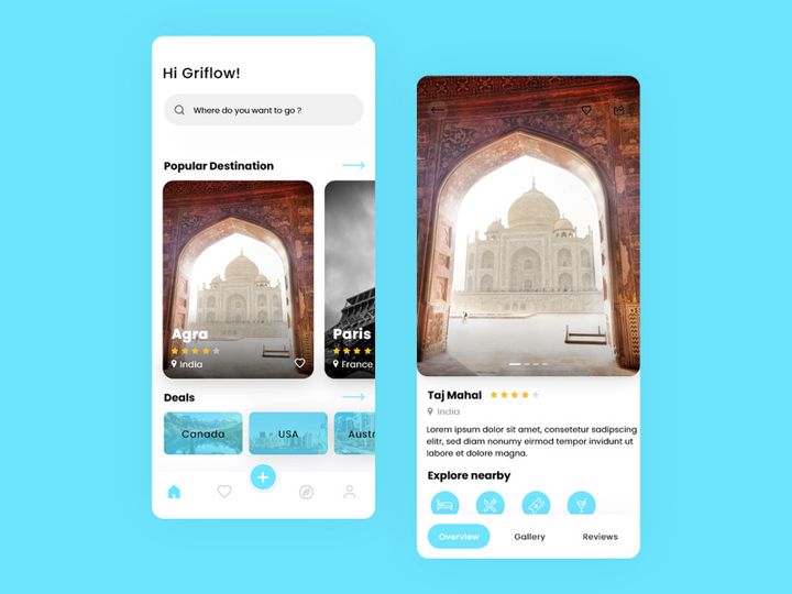 Travel App UI Kit