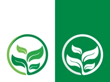 Green tree leaf nature logo images illustration design
