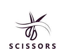 Scissors Logo Design Icon Template. Modern simple design. barbers tools and barbershop. Vector Illustration