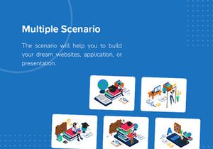 Online education illustration v4