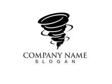 Tornado logo symbol vector illustration design