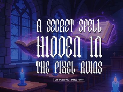 Chapelargo | Pixel Font