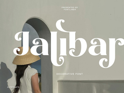 Jalibar - Decorative Font