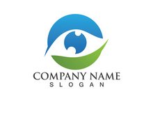 Eye Care vector logo design