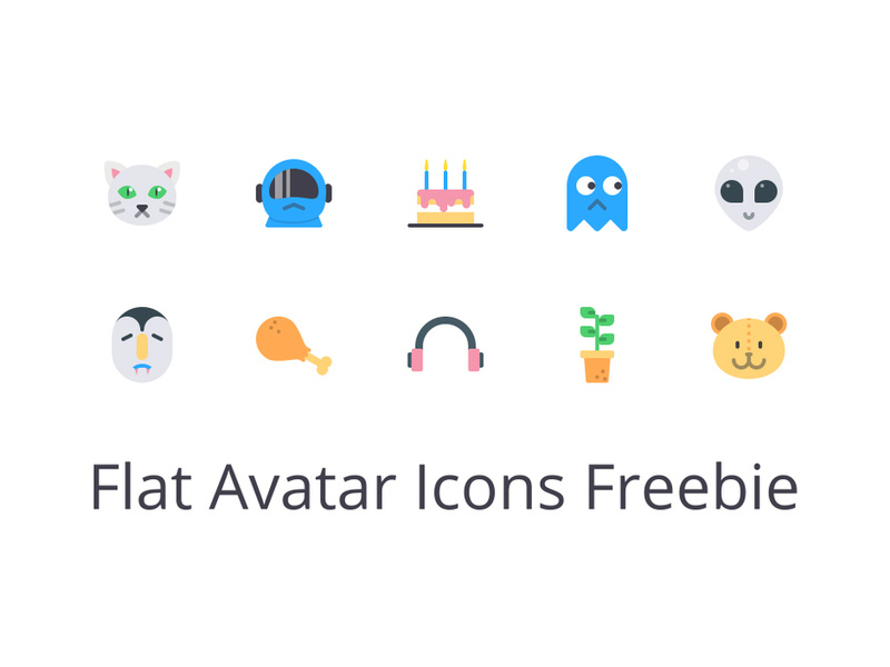 Flat Avatar Icons
