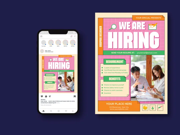 We Are Hiring Flyer