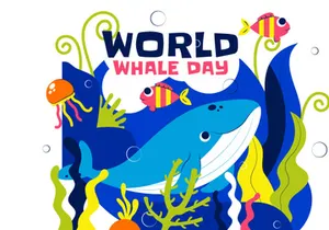 10 World Whale Day Illustration