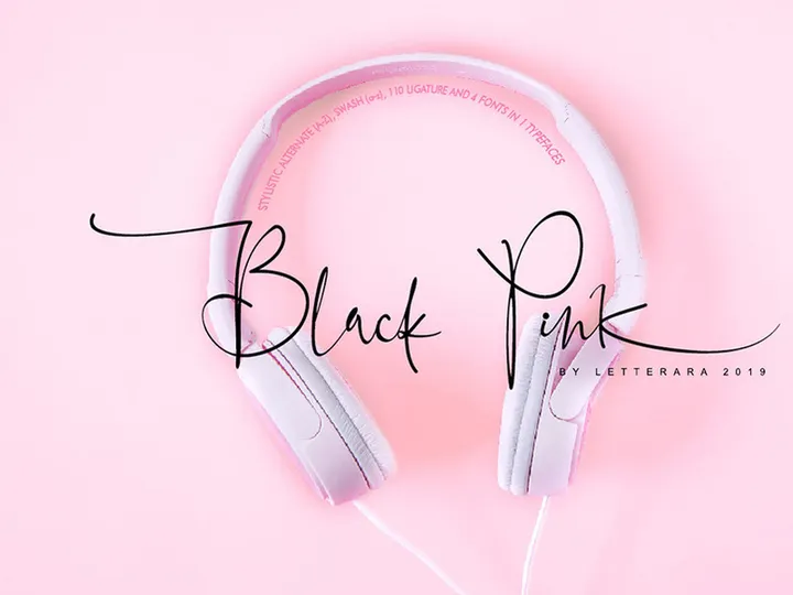Black Pink Signature Script