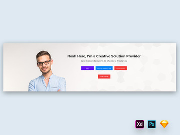 Hero Header for CV Resume Websites-02 preview picture