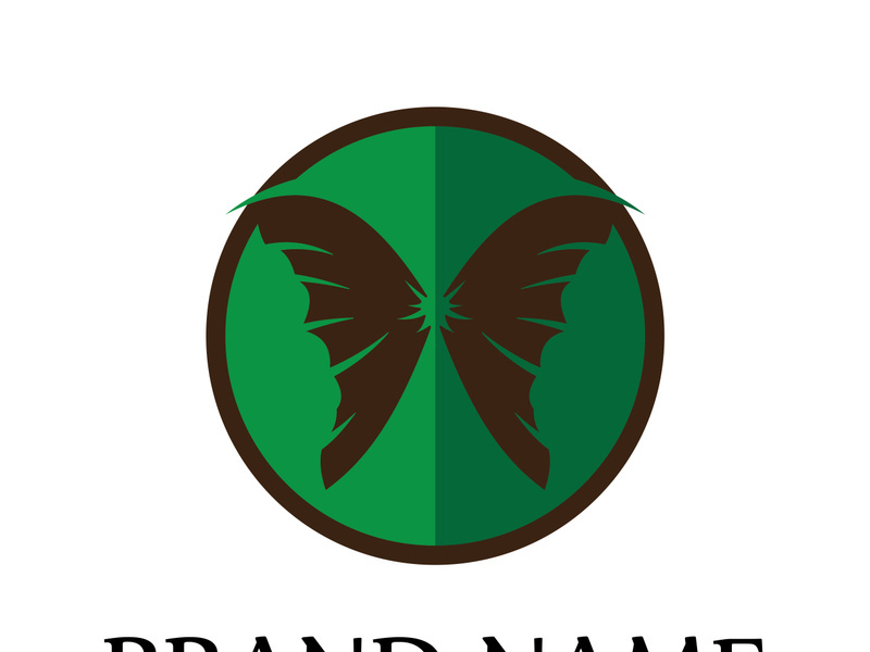 Butterfly logo design