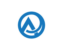 A Letter icon Logo illustration design