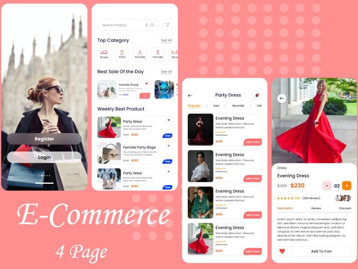 Fashion E-commerce Mobile Apps