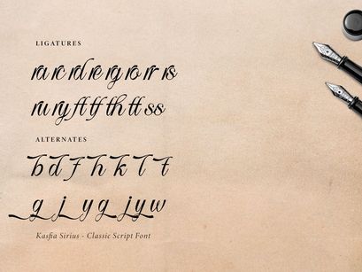 Kasfia Sirius | Classic Script