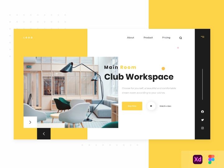 Workspace Homepage - Website