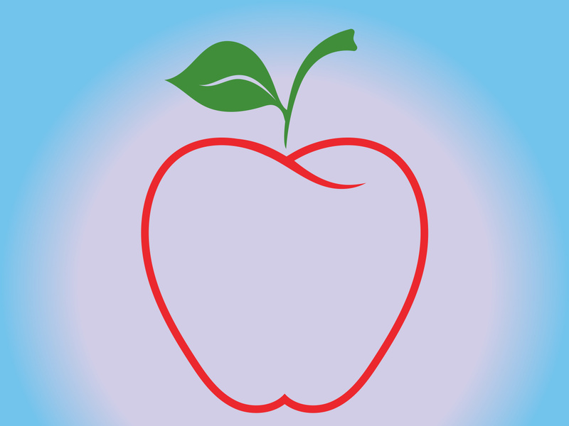 Apple logo design