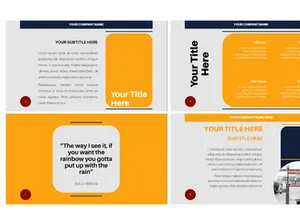 Orenji Presentation Template