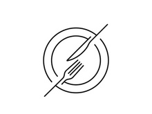 restaurant icon   food  cafe logo template