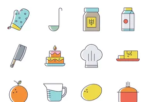 Julia - 50 Cooking Icons