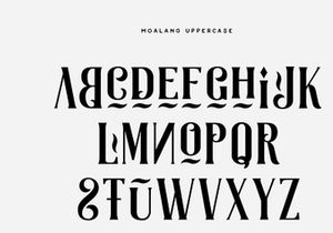 Moalang Free Font