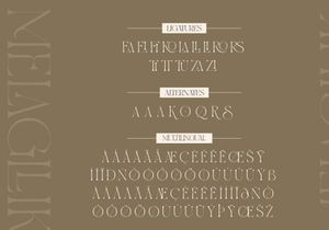 Melagllik Modern Serif