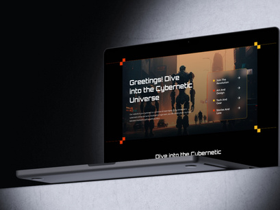 🚀 Cyborg.AI - Cyberpunk Landing Page UI ⚡