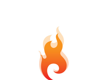 Fire flame vector illustration design preview picture