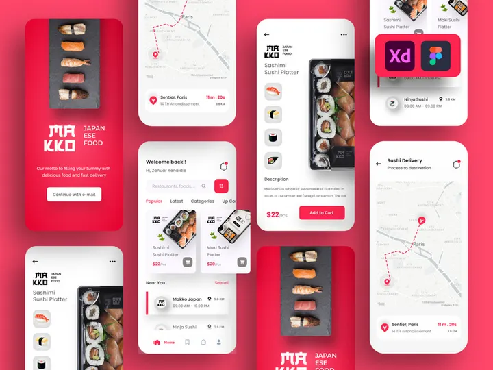 Sushi Restaurant - eCommerce App preview picture