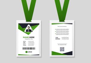 Corporate ID Card Template Ver-15