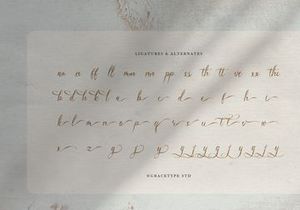 Del Lante | Elegant Calligraphy Script