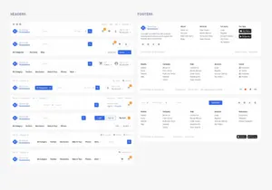 UI kit for e-commerce projects design
