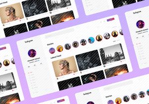 Instagram Desktop Redesign