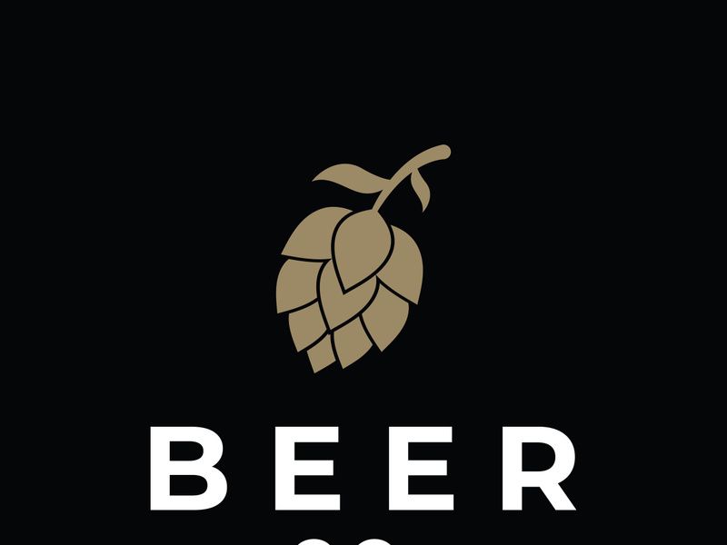 Premium quality vintage craft beer logo template. For badges, emblems, beer companies, bars, taverns.