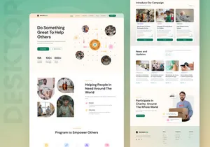 Sombohelp - Donation Landing Page