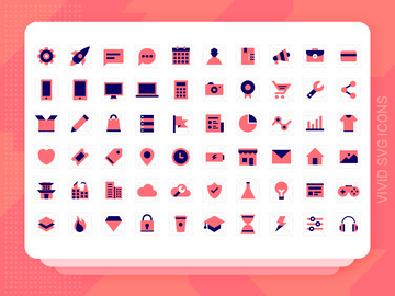 Vivid SVG Icons - Freebie preview picture